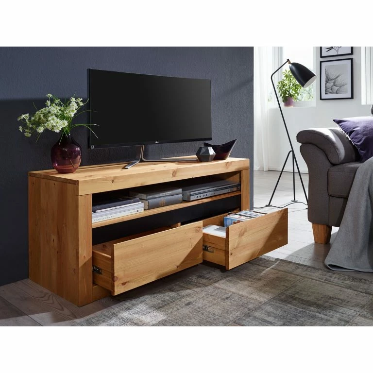 Loftscape Naturoo Meuble TV Maceio I – Pin Massif – Pin