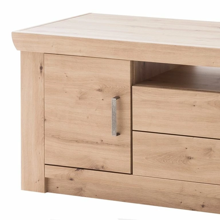 Loftscape Naturoo Meuble TV Mendes II – Imitation Planches De Chêne / Anthracite