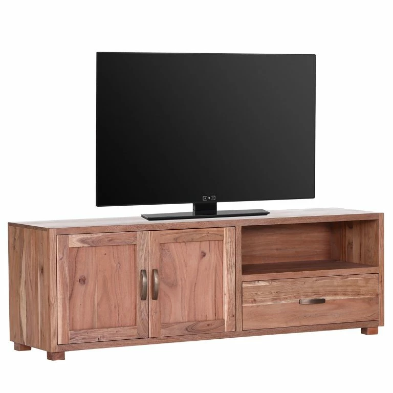 Loftscape Naturoo Meuble TV Valenton I – Acacia Massif / Rotin