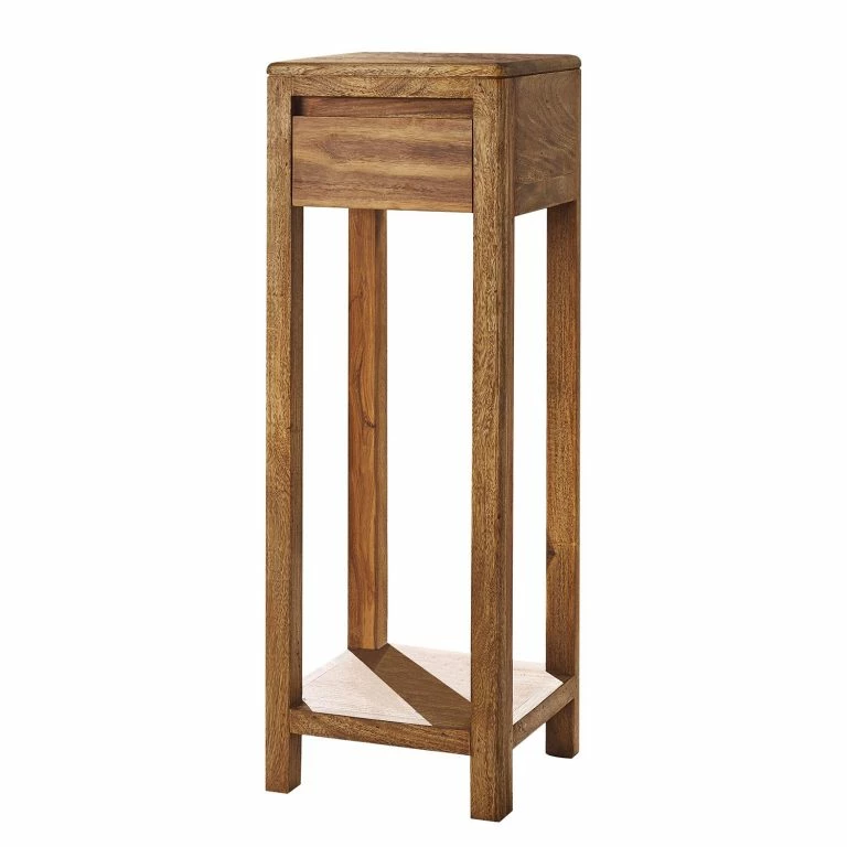 loftscape Naturoo Sellette Gaspar – Sheesham massif – Hauteur : 90 cm