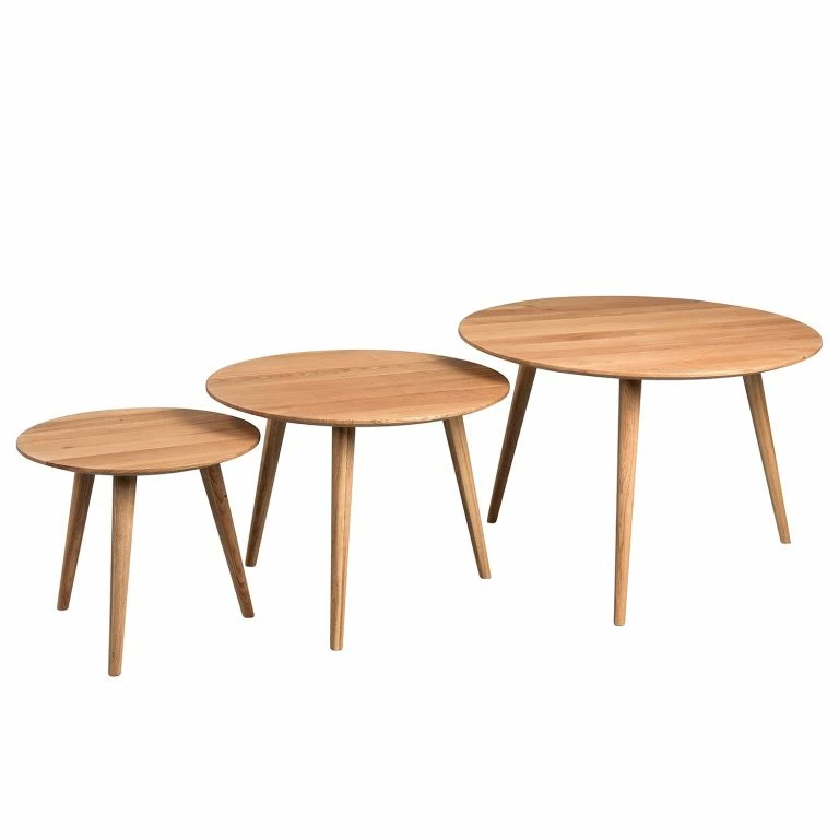 Loftscape Naturoo Table Basse Blond II – Chêne Sauvage Massif