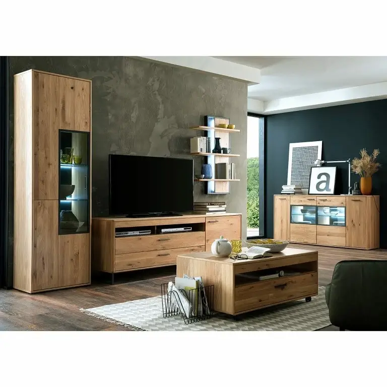 Loftscape Naturoo Table Basse Kiah – Chêne à Nœuds Massif