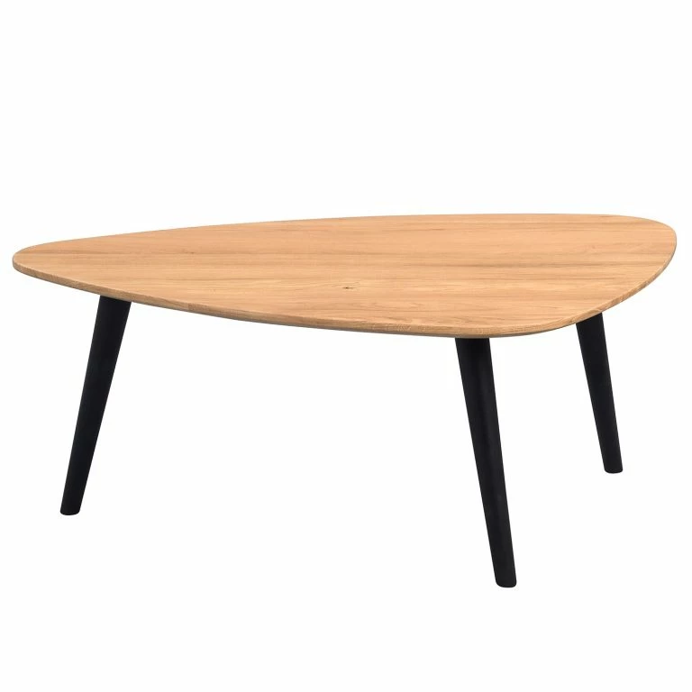 Loftscape Naturoo Table Basse Le Verdier I – Chêne Sauvage / Hêtre Massif – Chêne Sauvage / Noir