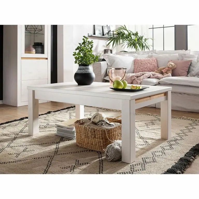 Loftscape Naturoo Table Basse Maceio II – Pin Massif – Epicéa Blanc
