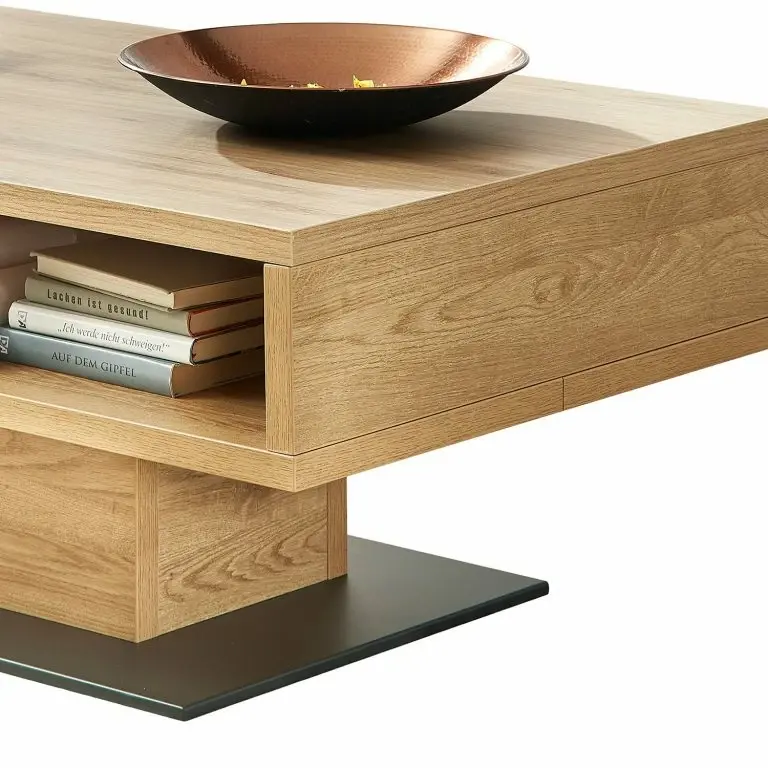 Loftscape Naturoo Table Basse Macoun – Imitation Chêne Sauvage