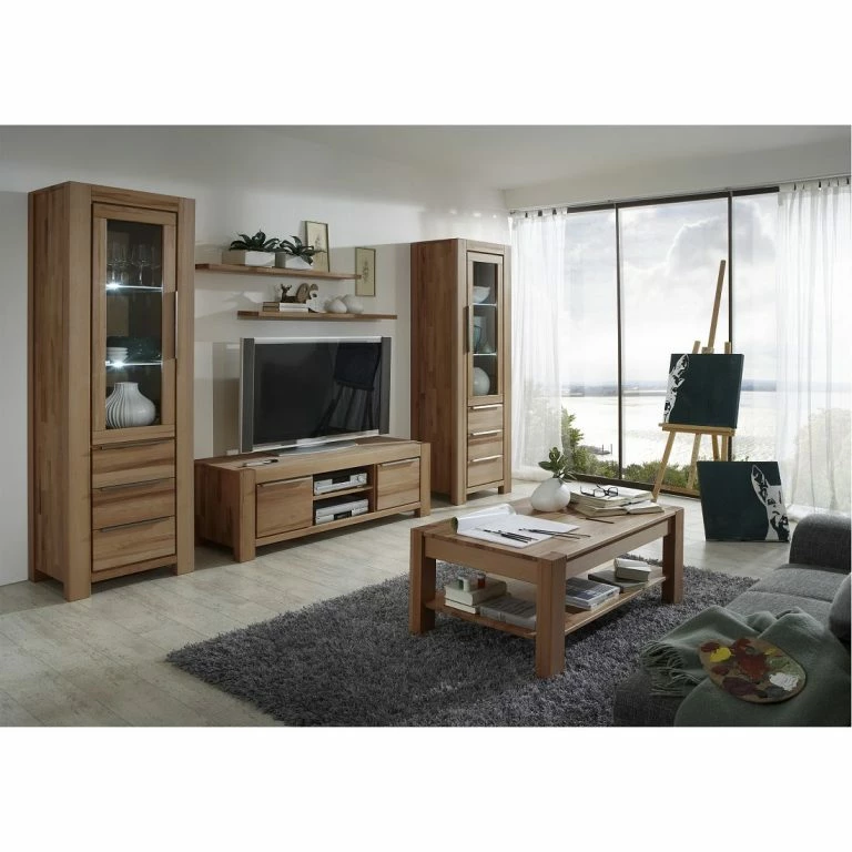 Loftscape Naturoo Table Basse Pia II – Chêne Sauvage Massif Huilé