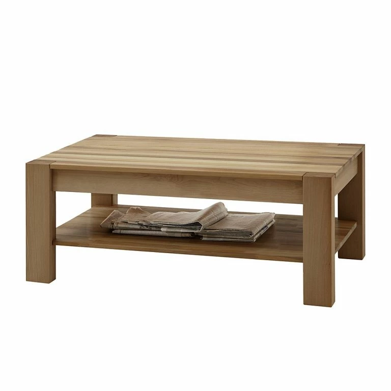 loftscape Naturoo Table basse Pia II – Chêne sauvage massif huilé