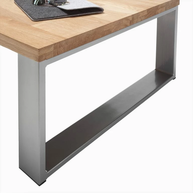 Loftscape Naturoo Table Basse Purros – Chêne Massif – Anthracite