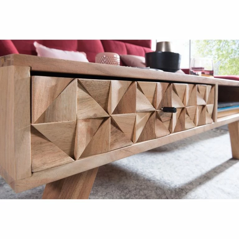 Loftscape Naturoo Table Basse Riverville – Sheesham Massif