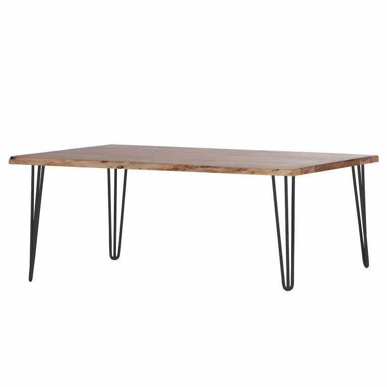 Loftscape Naturoo Table Basse Tardo – Acacia Massif – Noir