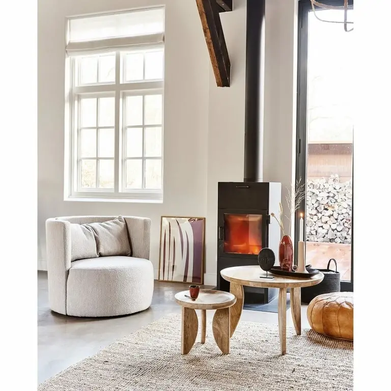 Loftscape Naturoo Tables Basses Strup (2 éléments) – Manguier Massif