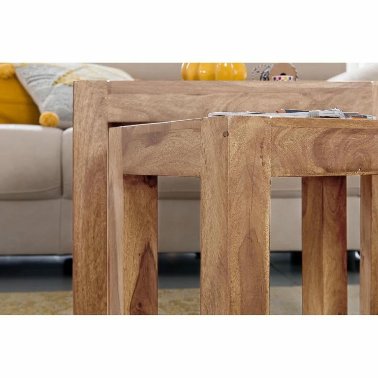 Loftscape Naturoo Tables Gigognes Woodfin (lot De 3) – Acacia Massif