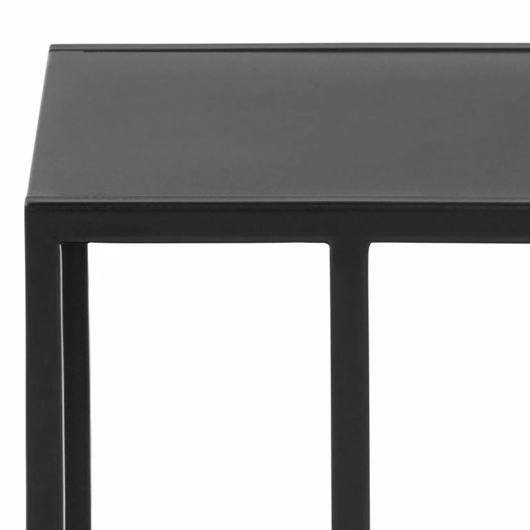 Loftscape Norrwood Bout De Canapé Cascavel III – Métal – Noir