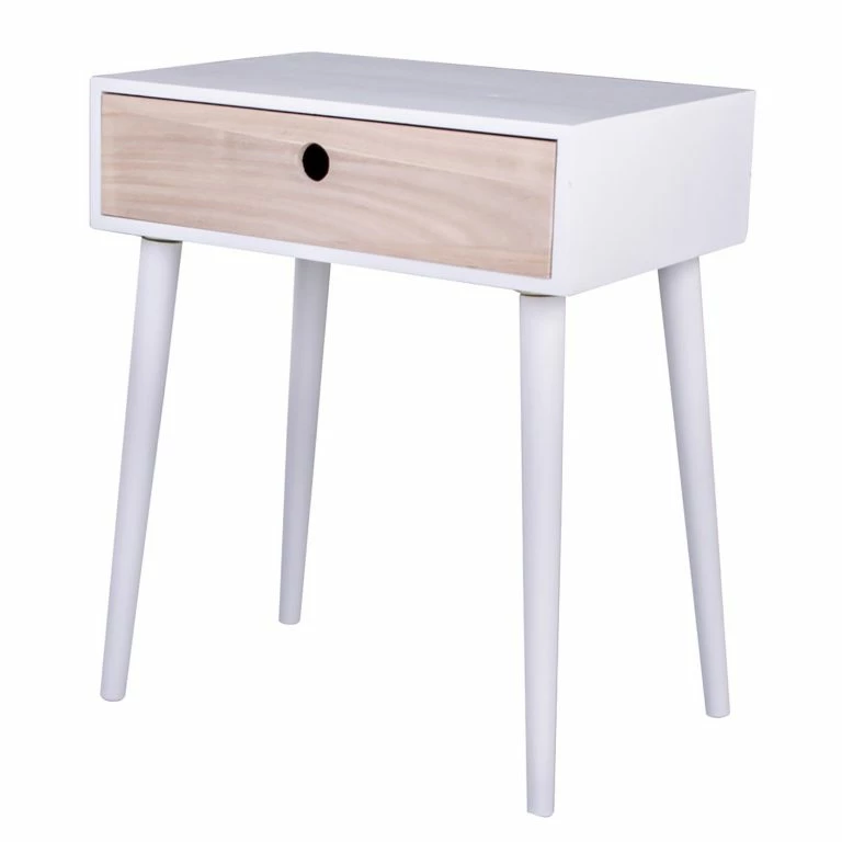 loftscape Norrwood Bout de canapé Rossville I – Blanc