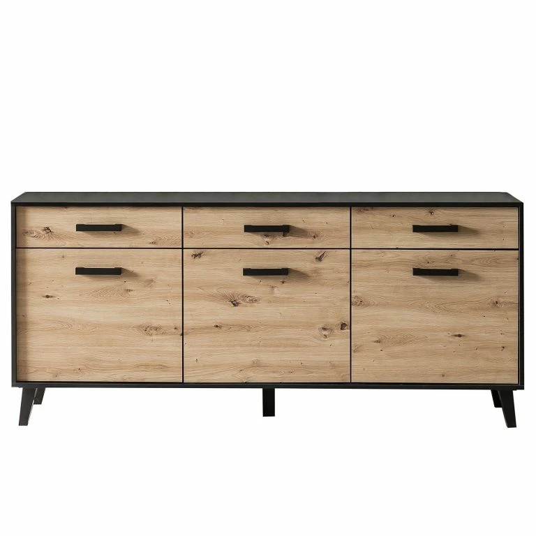 Loftscape Norrwood Buffet Argenteuil – Imitation Chêne Artisan / Noir
