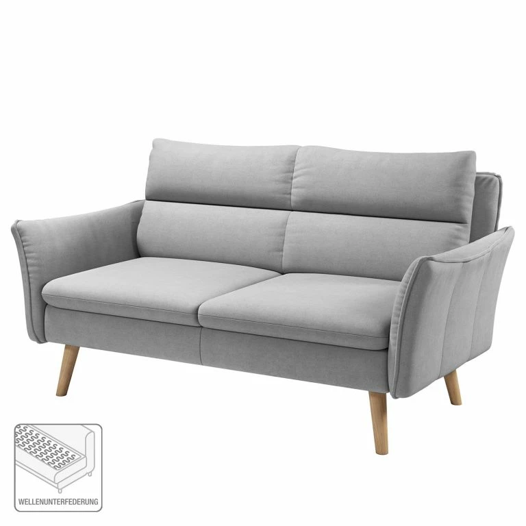 Loftscape Norrwood Canapé Alpine I (3 Places) – Tissu – Granit