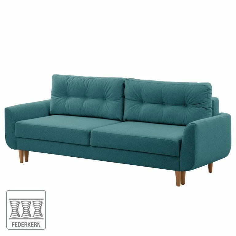 Loftscape Norrwood Canapé Convertible Kaavi I – Tissu – Tissu Deran: Pétrole