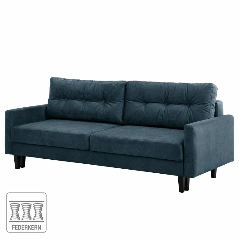 Loftscape Norrwood Canapé Convertible Koski I – Tissu – Tissu Lito: Bleu Marine