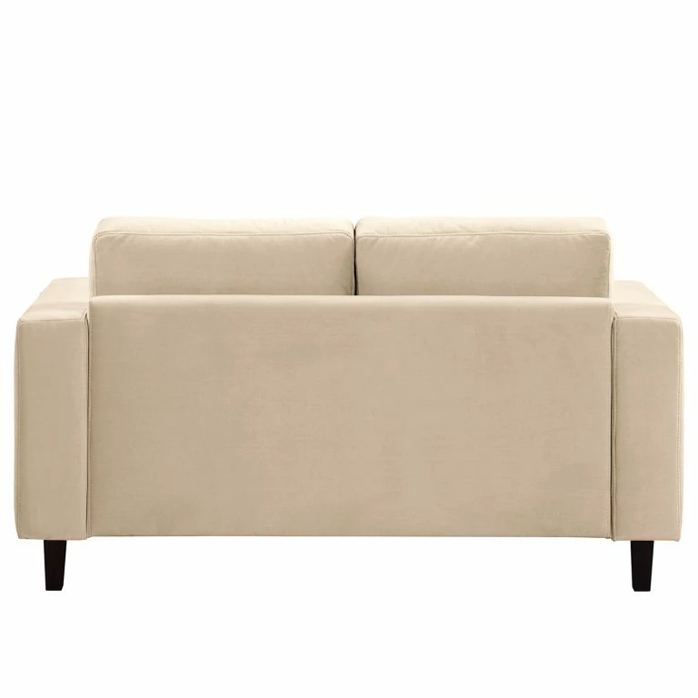 Loftscape Norrwood Canapé D’angle 1 Places MAISON – Tissage à Plat – Velours Vaia: Crème – Largeur : 150 Cm – Méridienne Courte à Gauche (vue De Face)