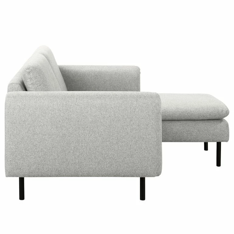 Loftscape Norrwood Canapé D’angle La Motte – Tissu – Tissu Sogol: Gris Clair – Largeur : 160 Cm