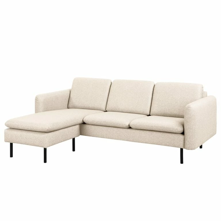 loftscape Norrwood Canapé d’angle La Motte – Tissu – Tissu Sogol: Gravier – Largeur : 224 cm