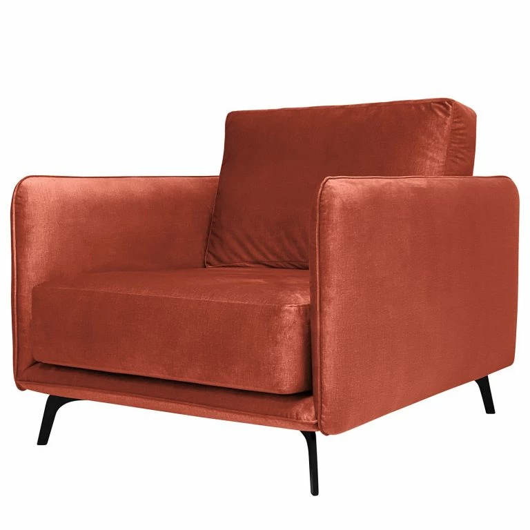 loftscape Norrwood Canapé Frederike (1 5 places) – Microfibre Faria: Corail