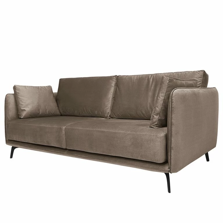 loftscape Norrwood Canapé Frederike (2 5 places) – Microfibre Faria: Gris marron