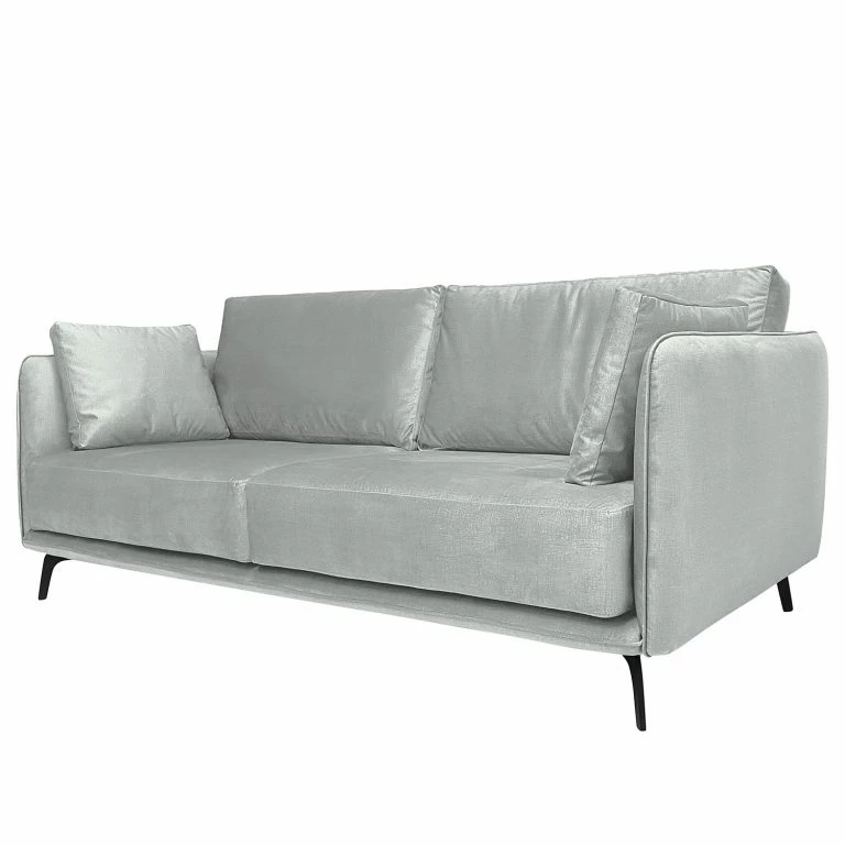 loftscape Norrwood Canapé Frederike (2 5 places) – Microfibre Faria: Bleu gris