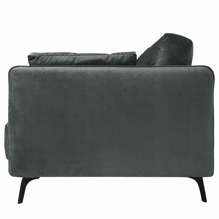 Loftscape Norrwood Canapé Frederike (3 Places) – Microfibre Faria: Gris Foncé