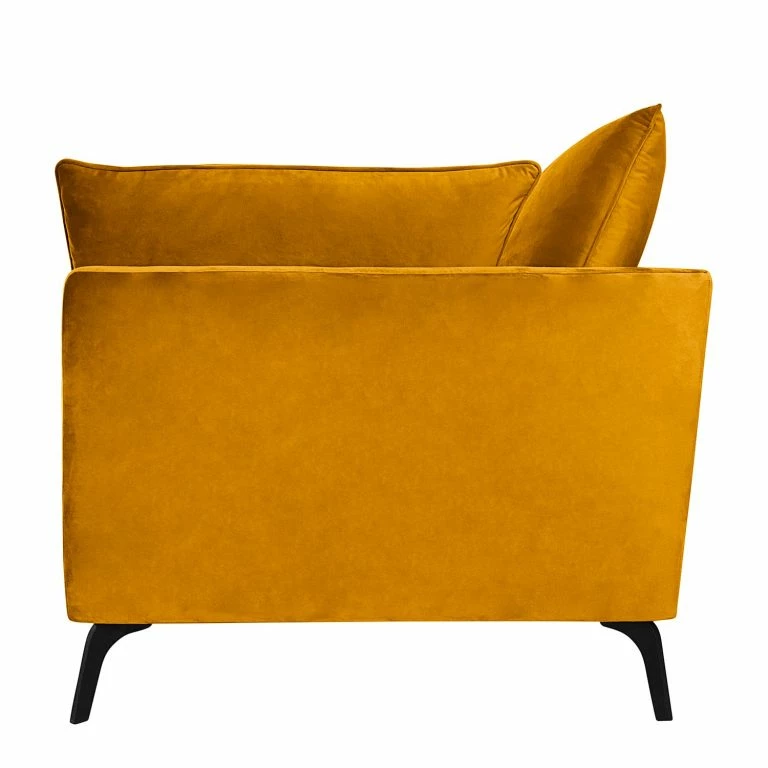 Loftscape Norrwood Canapé Gobabis (2 Places) – Velours Ravi: Jaune Moutarde