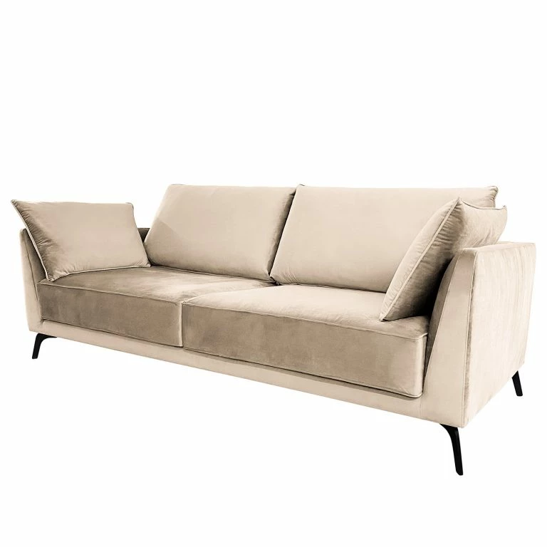 loftscape Norrwood Canapé Gobabis (3 5 places) – Velours Ravi: Créme