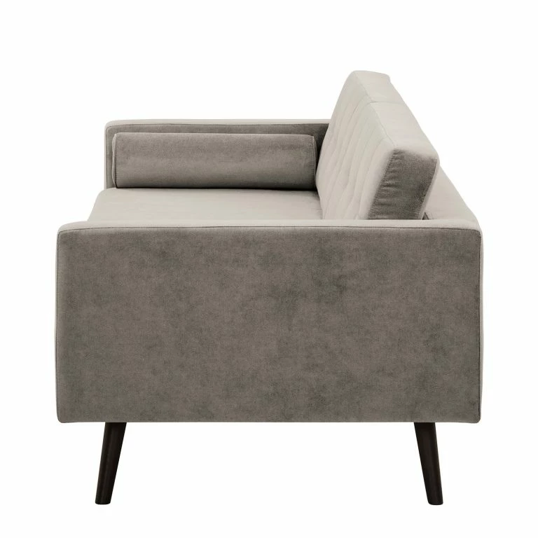 Loftscape Norrwood Canapé Kimito I (3 Places) – Tissu – Tissu Lito: Gris Clair