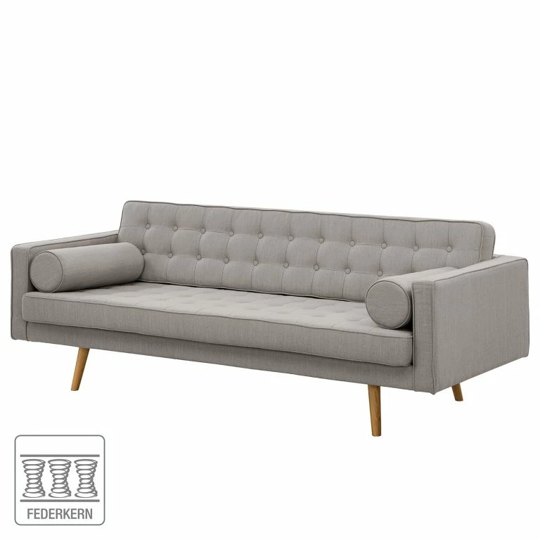 Loftscape Norrwood Canapé Kitee I (3 Places ) – Tissu Rona: Gris