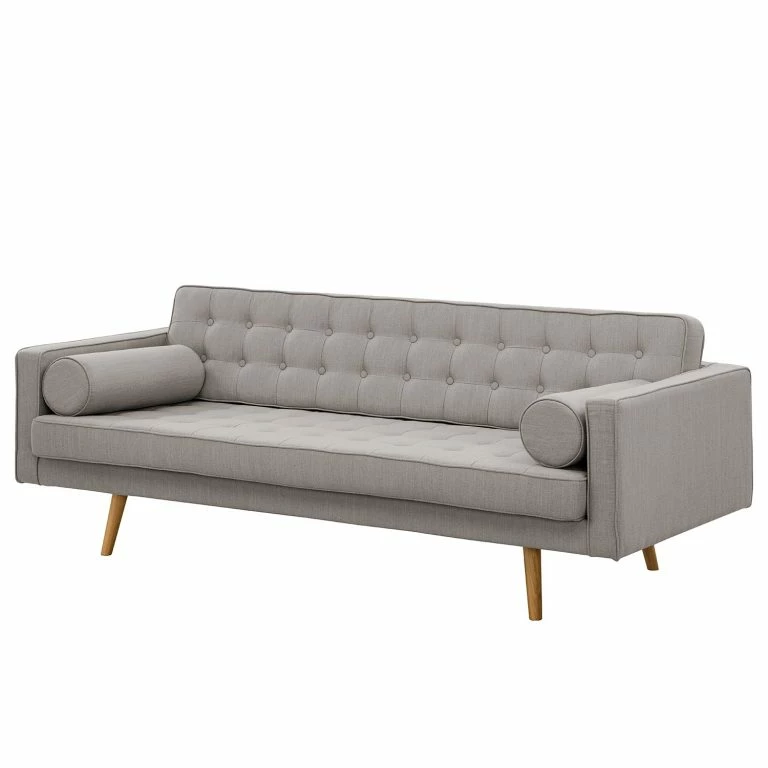loftscape Norrwood Canapé Kitee I (3 places ) – Tissu Rona: Gris