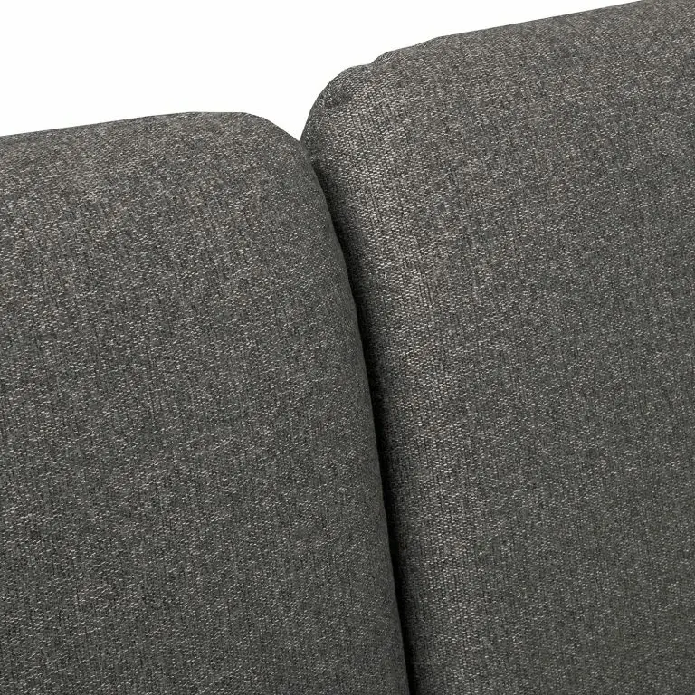 Loftscape Norrwood Canapé La Motte (2 Places) – Tissu – Tissu Sogol: Gris Foncé