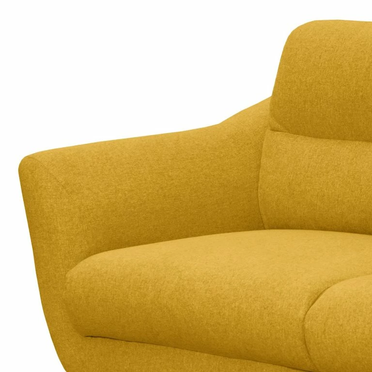 Loftscape Norrwood Canapé Lucinda I (2-3 Places) – Tissu – Tissu Hanabi: Jaune – Beige