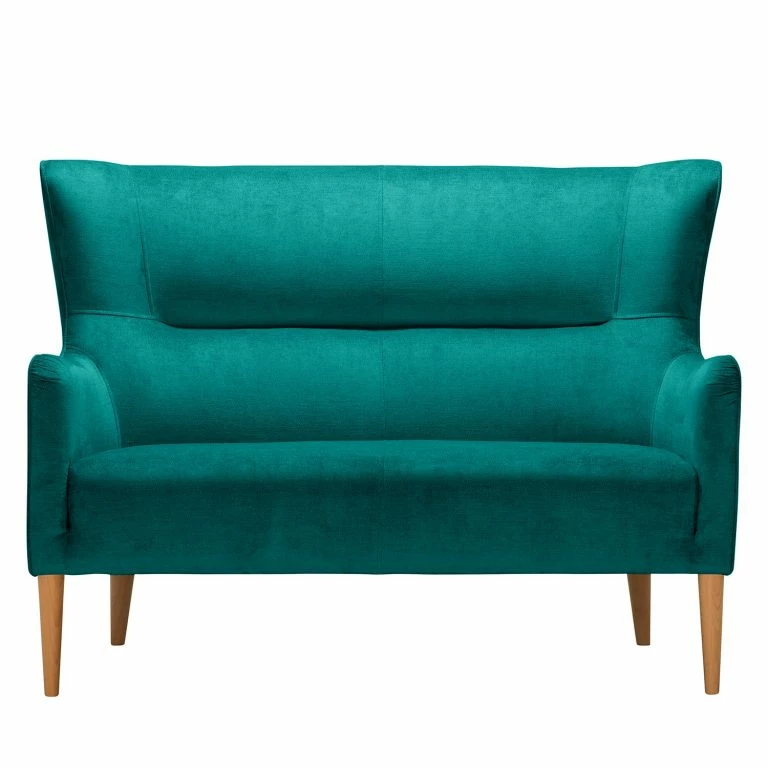 Loftscape Norrwood Canapé Oldbury I (2 Places) – Tissu – Tissu Lito: Turquoise