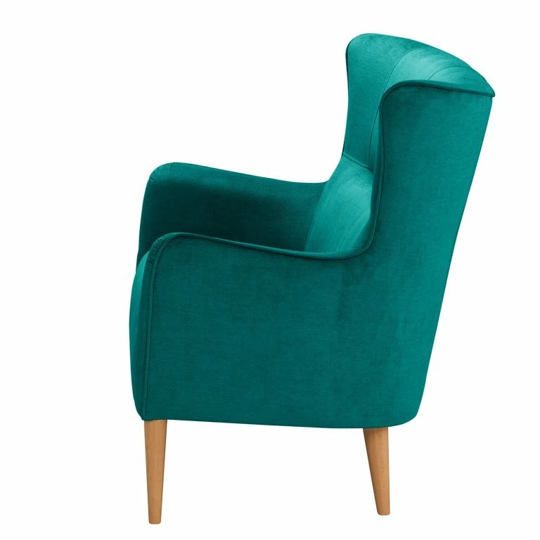 Loftscape Norrwood Canapé Oldbury I (2 Places) – Tissu – Tissu Lito: Turquoise