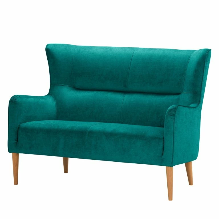 loftscape Norrwood Canapé Oldbury I (2 places) – Tissu – Tissu Lito: Turquoise