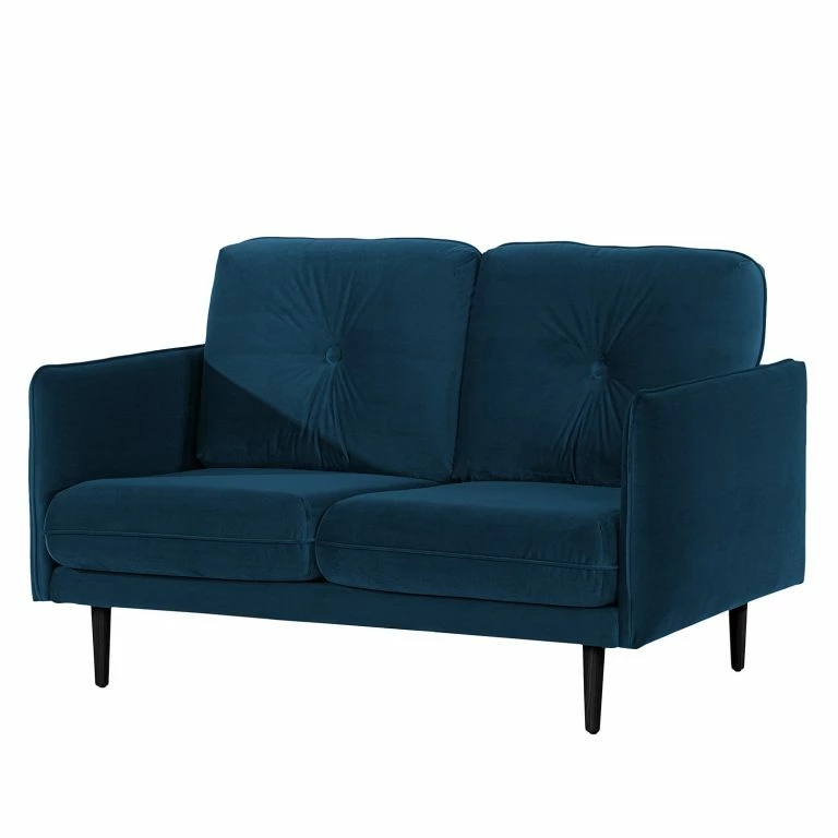 loftscape Norrwood Canapé Pigna I (2-places) – Velours Ravi: Bleu marine