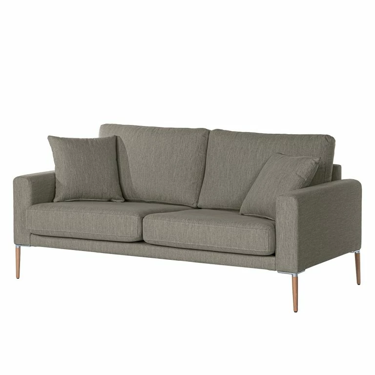 loftscape Norrwood Canapé Sauvo I (2-3 places) – Velours – Tissu Meara: Gris