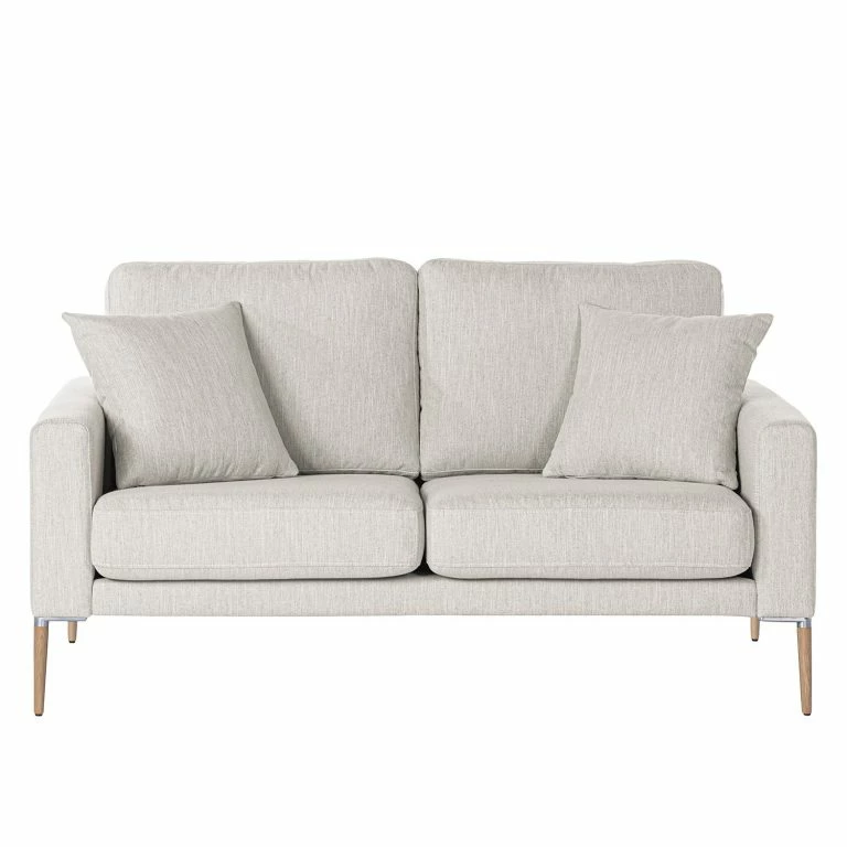 Loftscape Norrwood Canapé Sauvo I (2 Places) – Velours – Tissu Meara: Gris Clair
