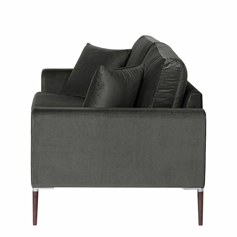 Loftscape Norrwood Canapé Sauvo I (3 Places) – Velours – Velours Ravi: Anthracite