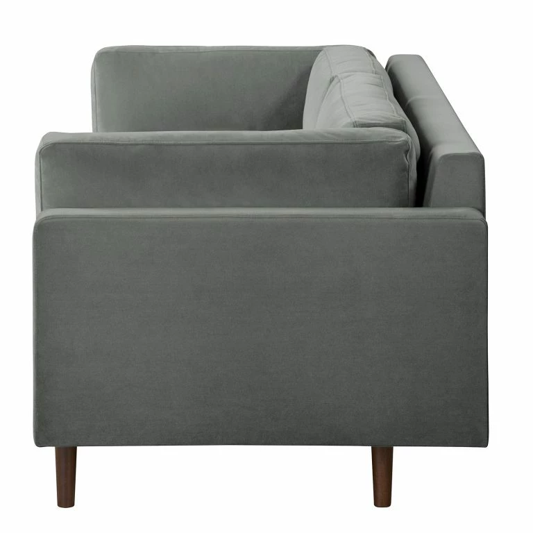 Loftscape Norrwood Canapé Sesame (3 Places) – Velours Vaia: Gris