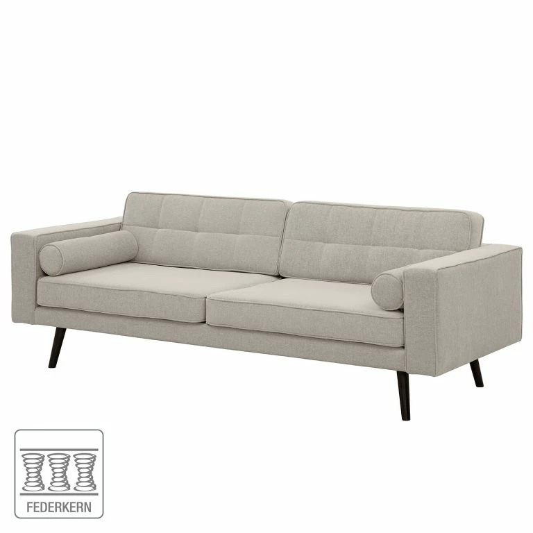 Loftscape Norrwood Canapé Vagnas I (3 Places) – Tissu Nere: Gris Clair