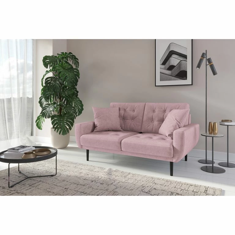 Loftscape Norrwood Canapé Vaise I (2 Places) – Velours – Velours Ravi: Mauve