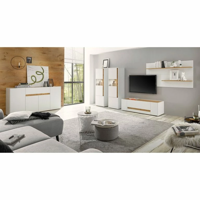 Loftscape Norrwood Enfilade Olon – Blanc – Largeur : 220 Cm