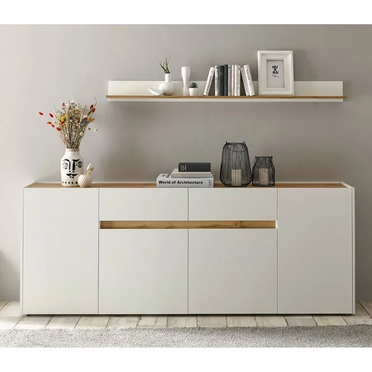 Loftscape Norrwood Enfilade Olon – Blanc – Largeur : 220 Cm