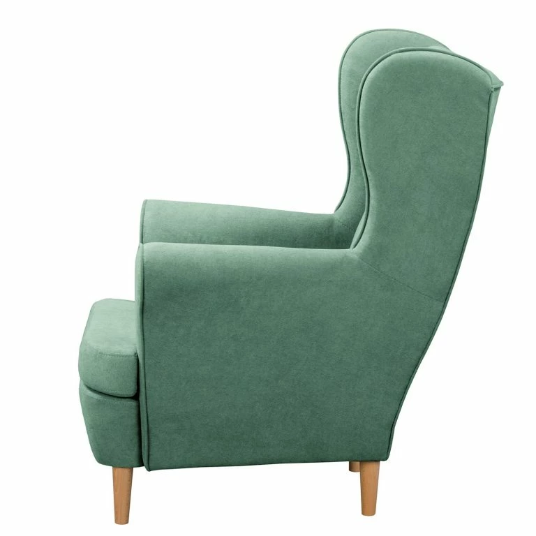 Loftscape Norrwood Fauteuil Bergère Ranu I – Microfibre Enza: Vert Menthe
