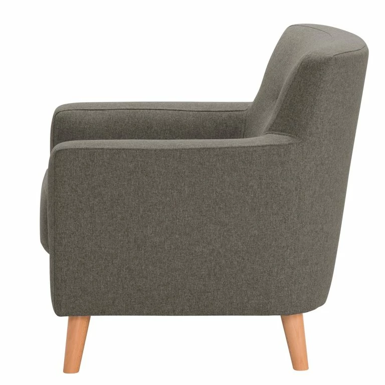 Loftscape Norrwood Fauteuil Bette II – Tissu – Gris Foncé
